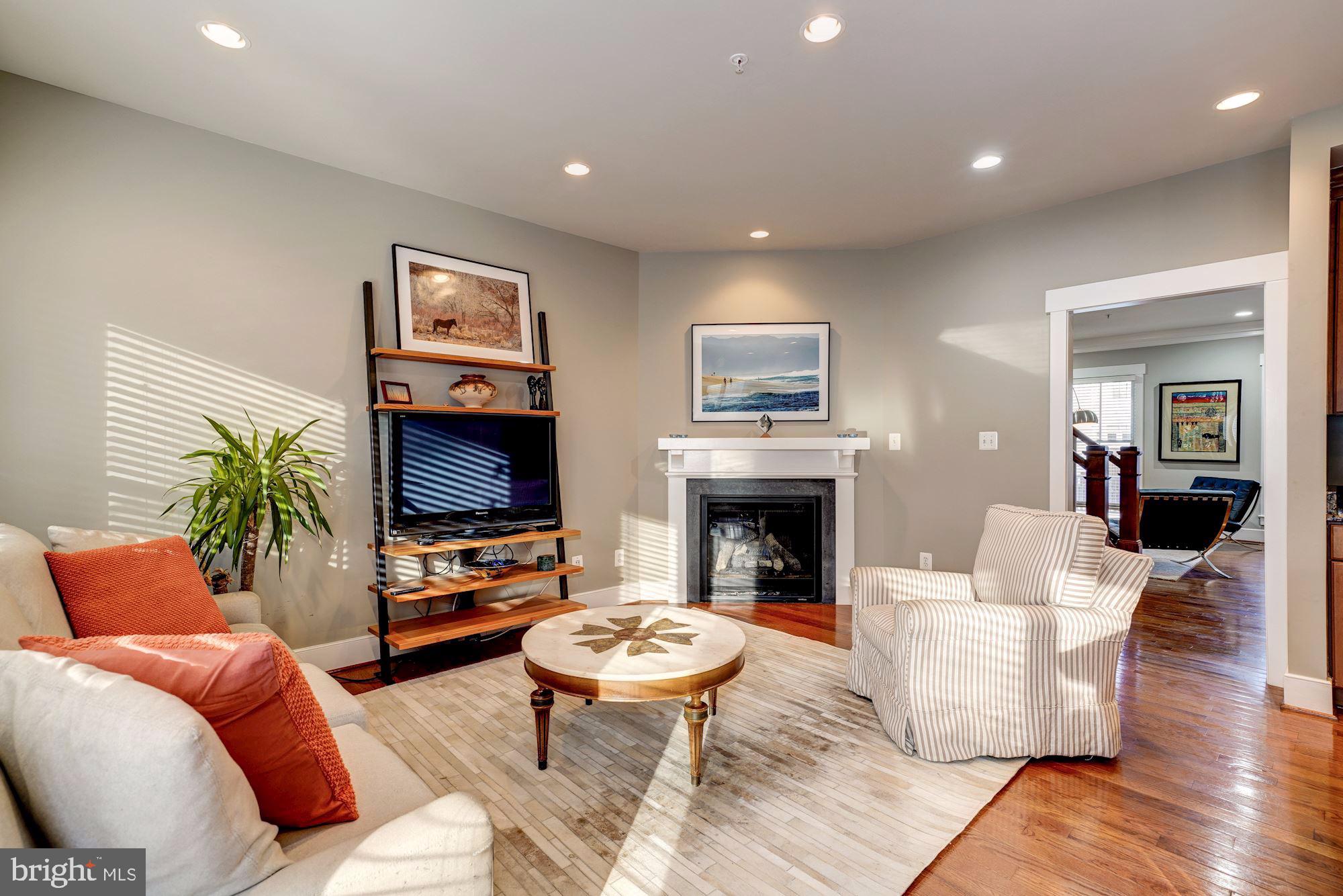 9568 Ament Street Silver Spring, MD 20910 - Photo 6 of 29 Entertaining Room with Fireplace