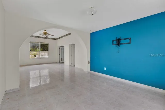 a bathroom with a granite countertop sink and garden