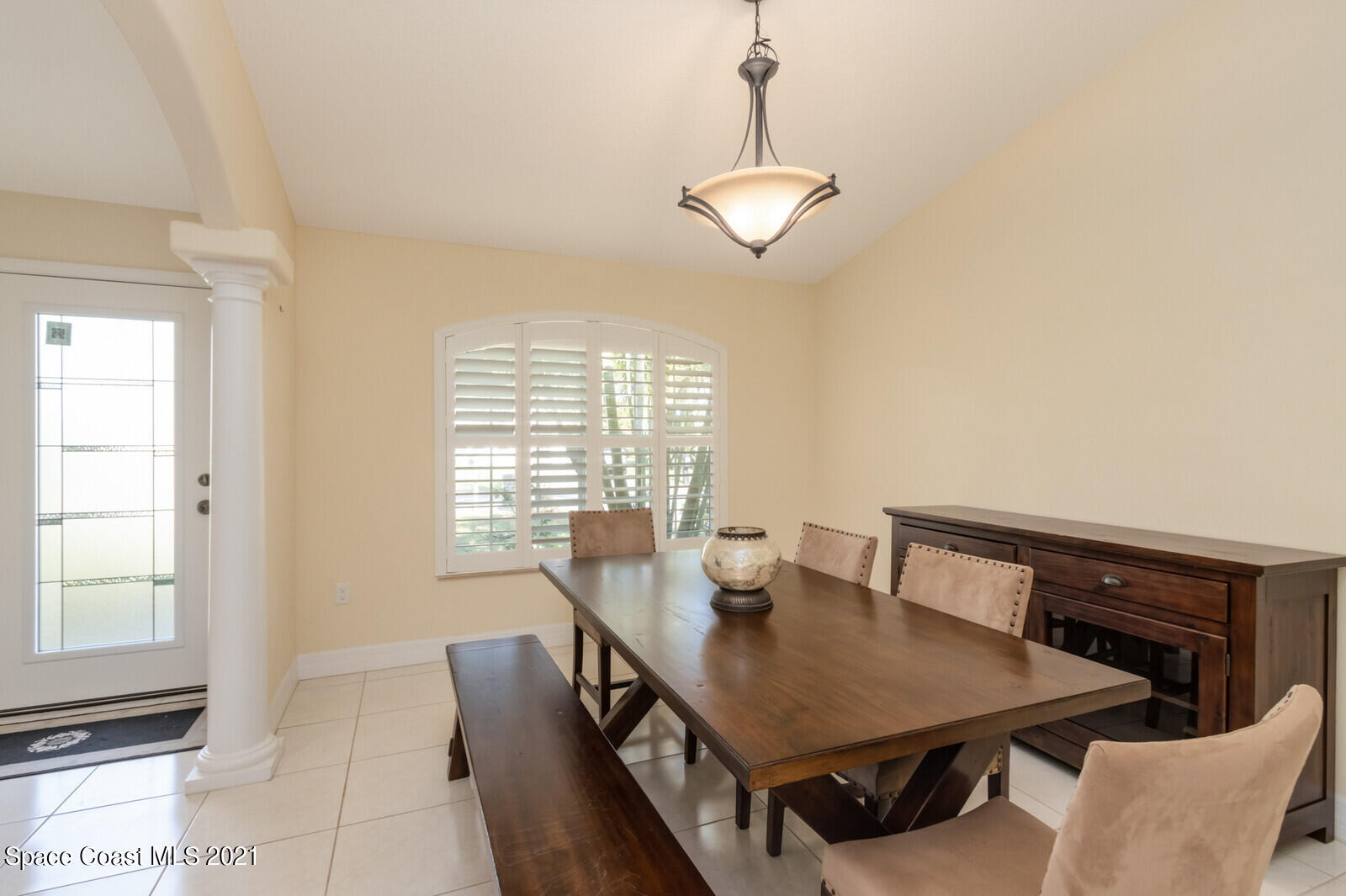 2524 Carmel Road Indialantic, FL 32903 - Photo 3 of 30 a dining room with furniture and window