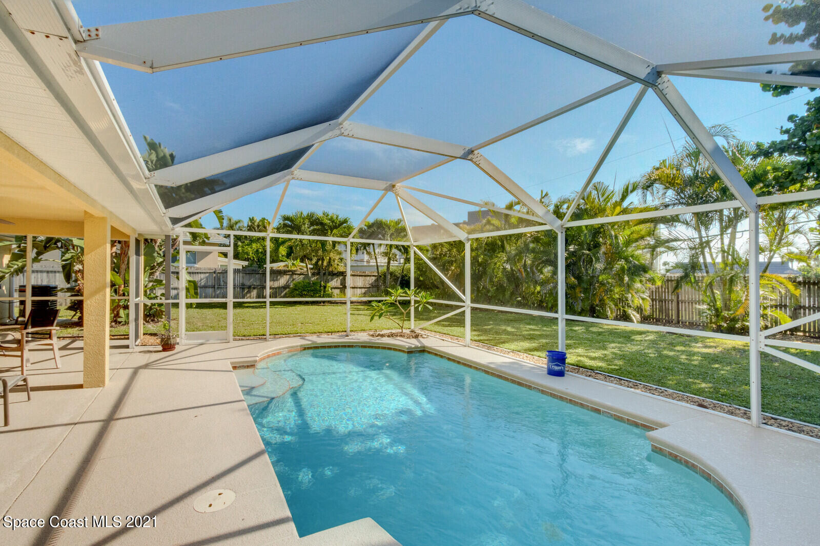 2524 Carmel Road Indialantic, FL 32903 - Photo 24 of 30 a view of a backyard