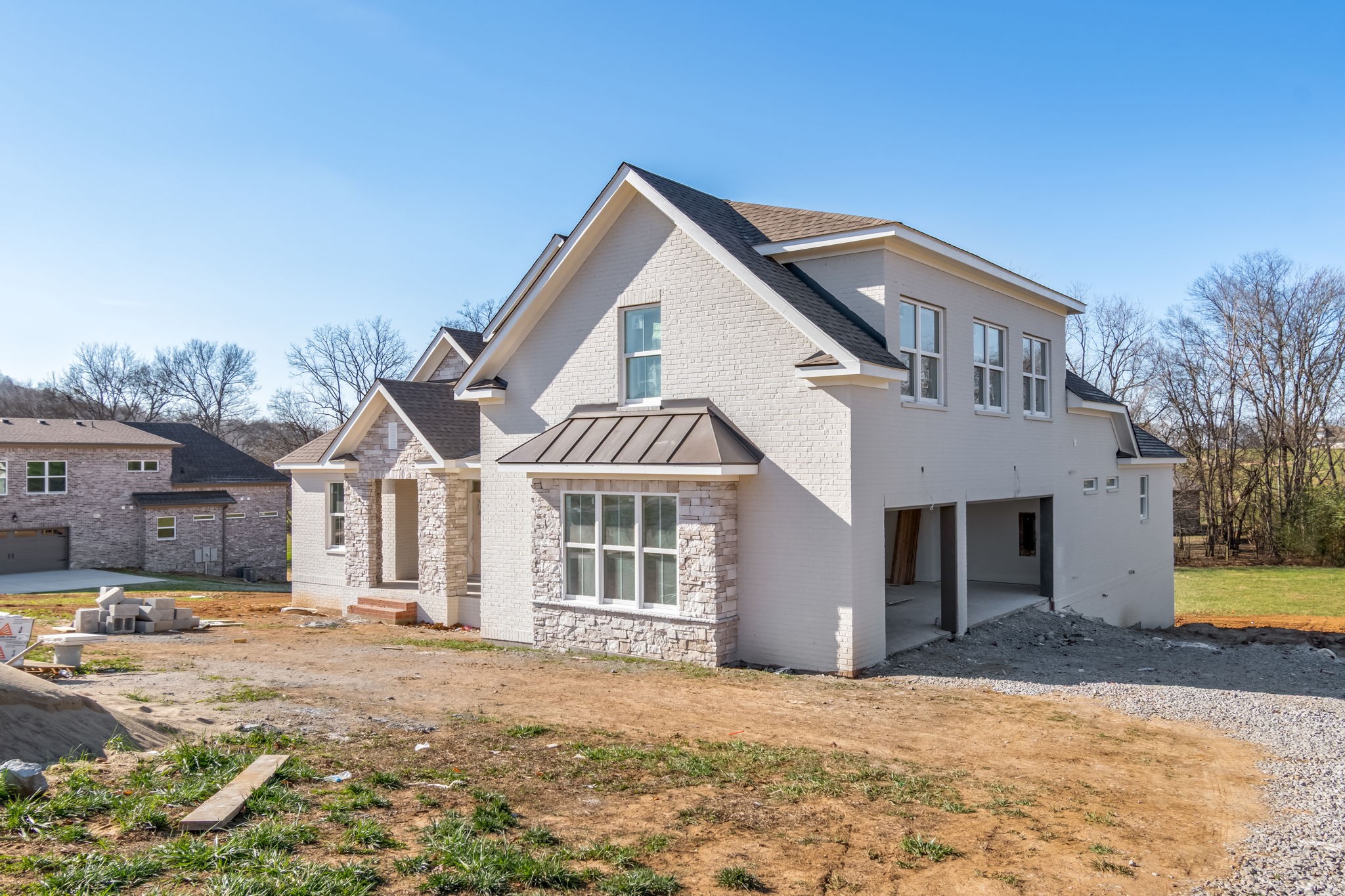 4019 Advocate Path Culleoka, TN 38451 - Photo 6 of 6 a front view of a house with a yard