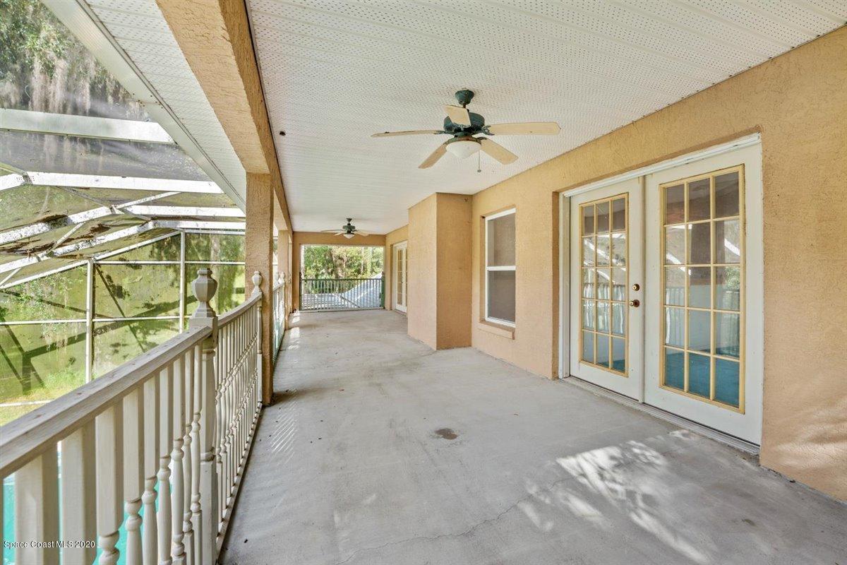 2425 Fort Lane Road Geneva, FL 32732 - Photo 23 of 38 Rear Balcony