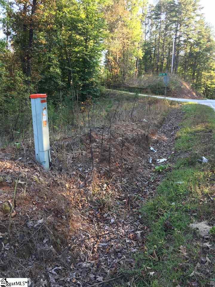 Unity Church Road Westminster, SC 29693 - Photo 2 of 7 Property line begins just before Mitchell Long Rd. Marker behind utility box.
