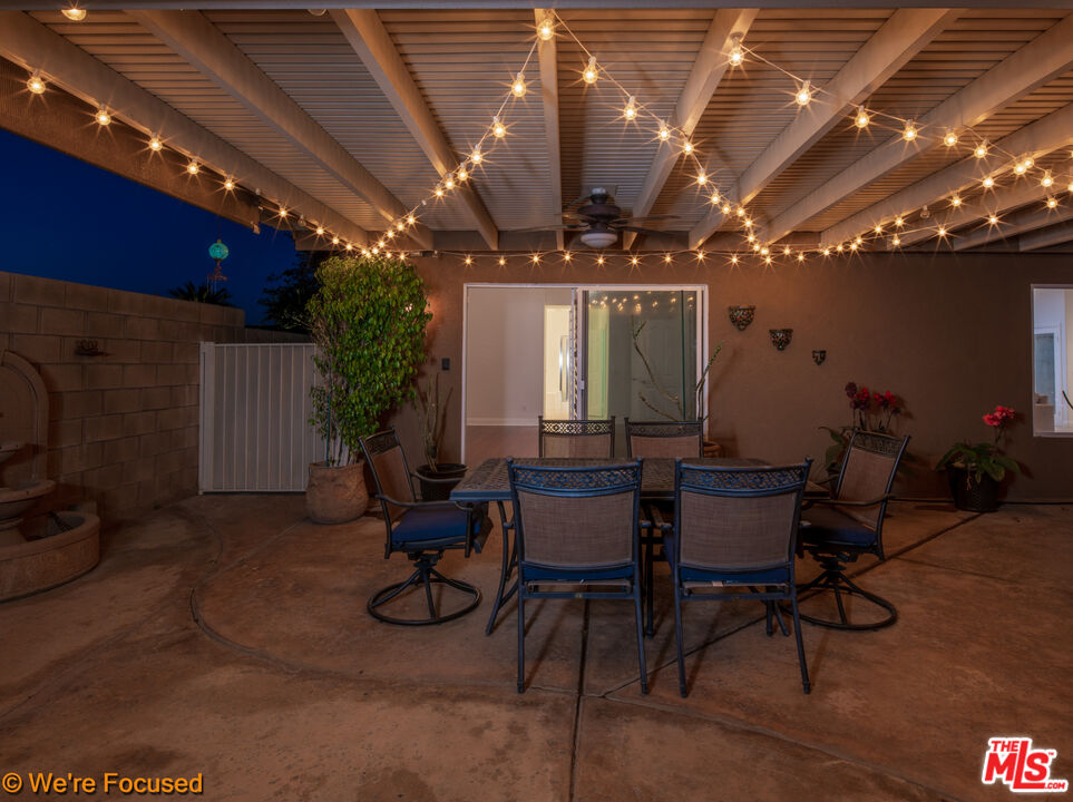81129 La Reina Circle Indio, CA 92201 - Photo 45 of 46 a view of a dinning room with furniture