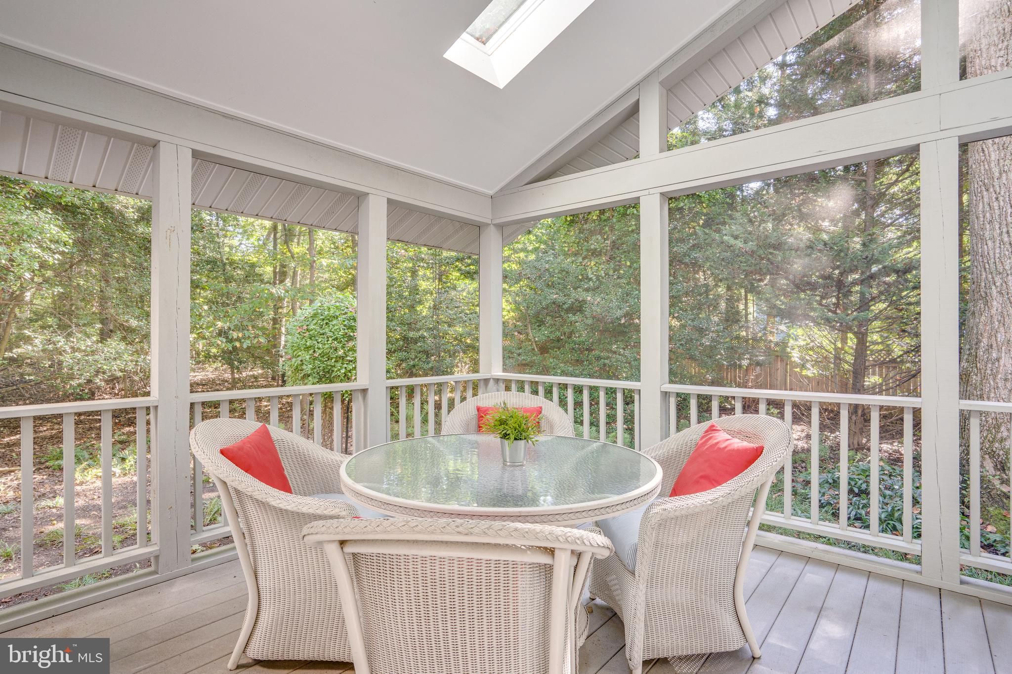 2603 Penny Royal Lane Reston, VA 20191 - Photo 39 of 72 a view of a dining room with furniture window and outside view