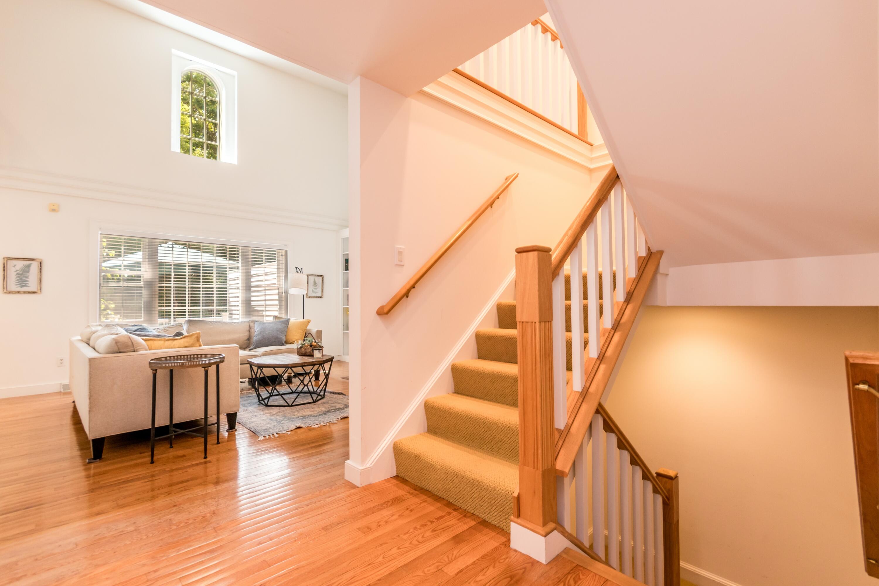 15 Hampton Court, Unit 15 Mashpee, MA 02649 - Photo 23 of 40 a view of entryway and hall with wooden floor