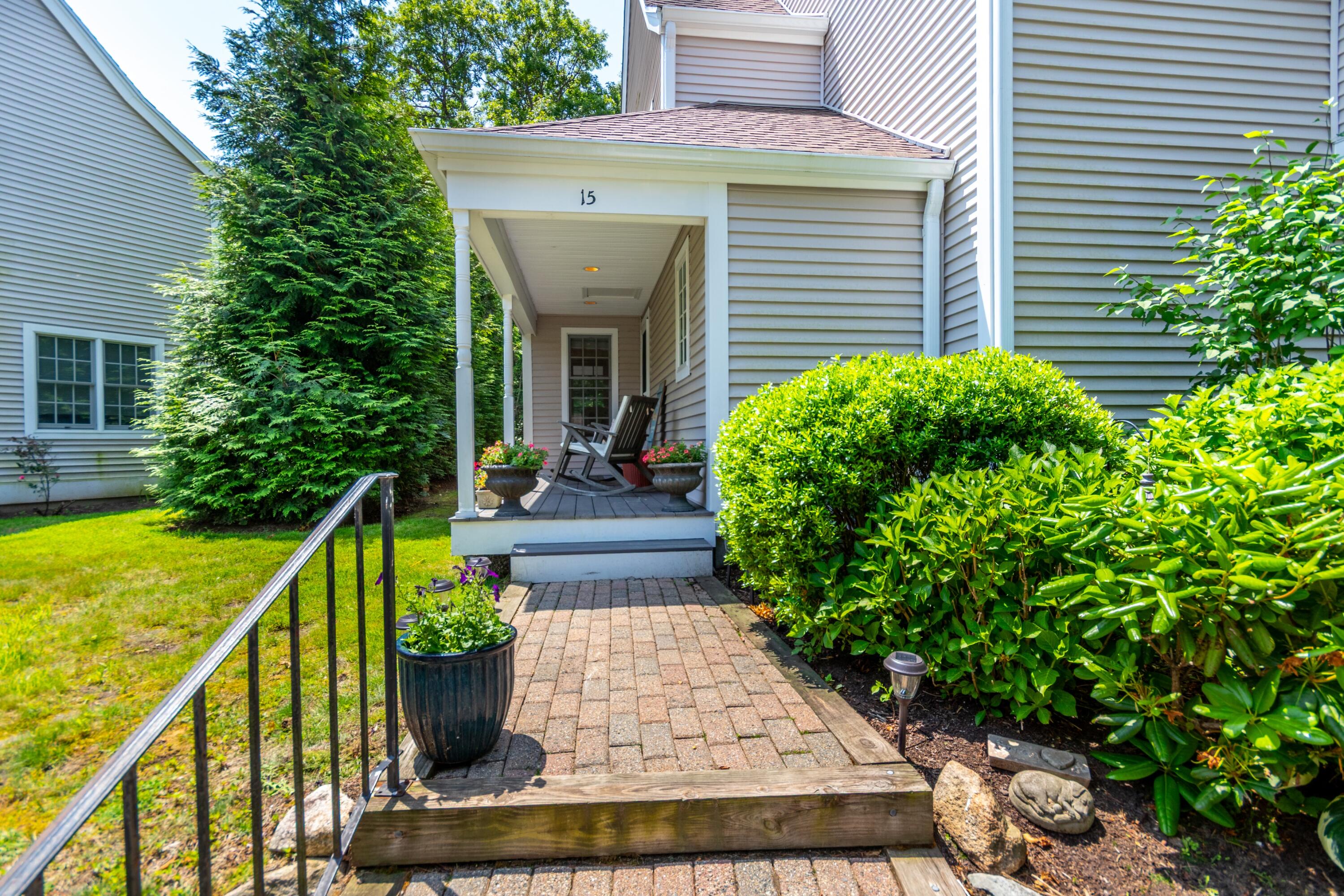 15 Hampton Court, Unit 15 Mashpee, MA 02649 - Photo 30 of 40 a view of house with patio outdoor seating