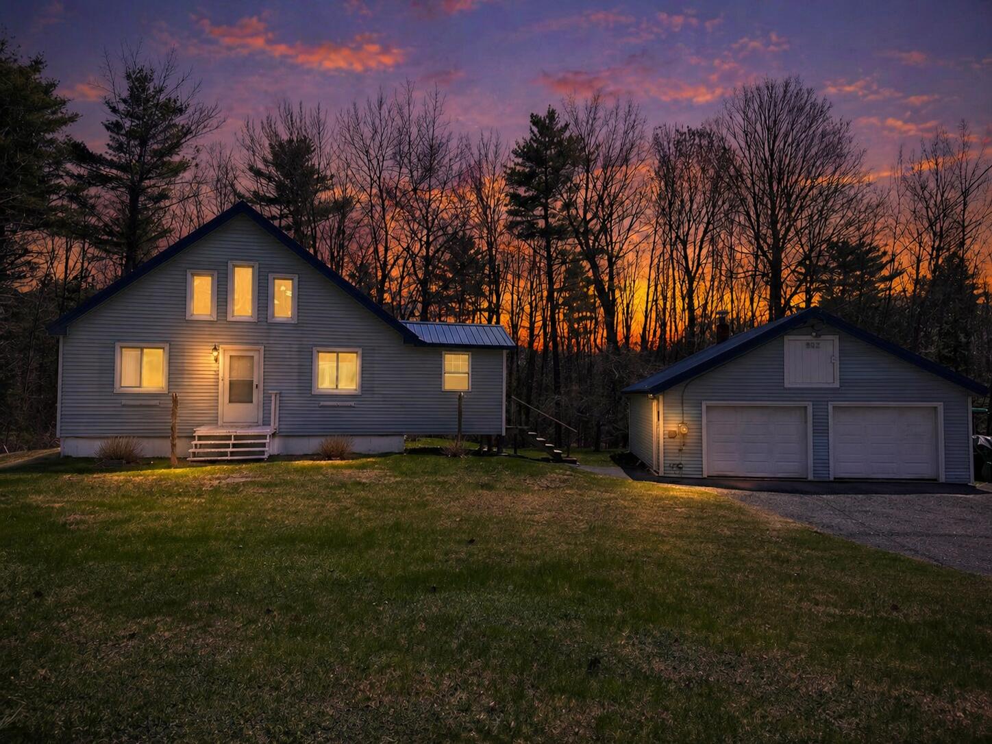 279 Fuller Road Carmel, ME 04419 - Photo 2 of 26 twilight photo edit