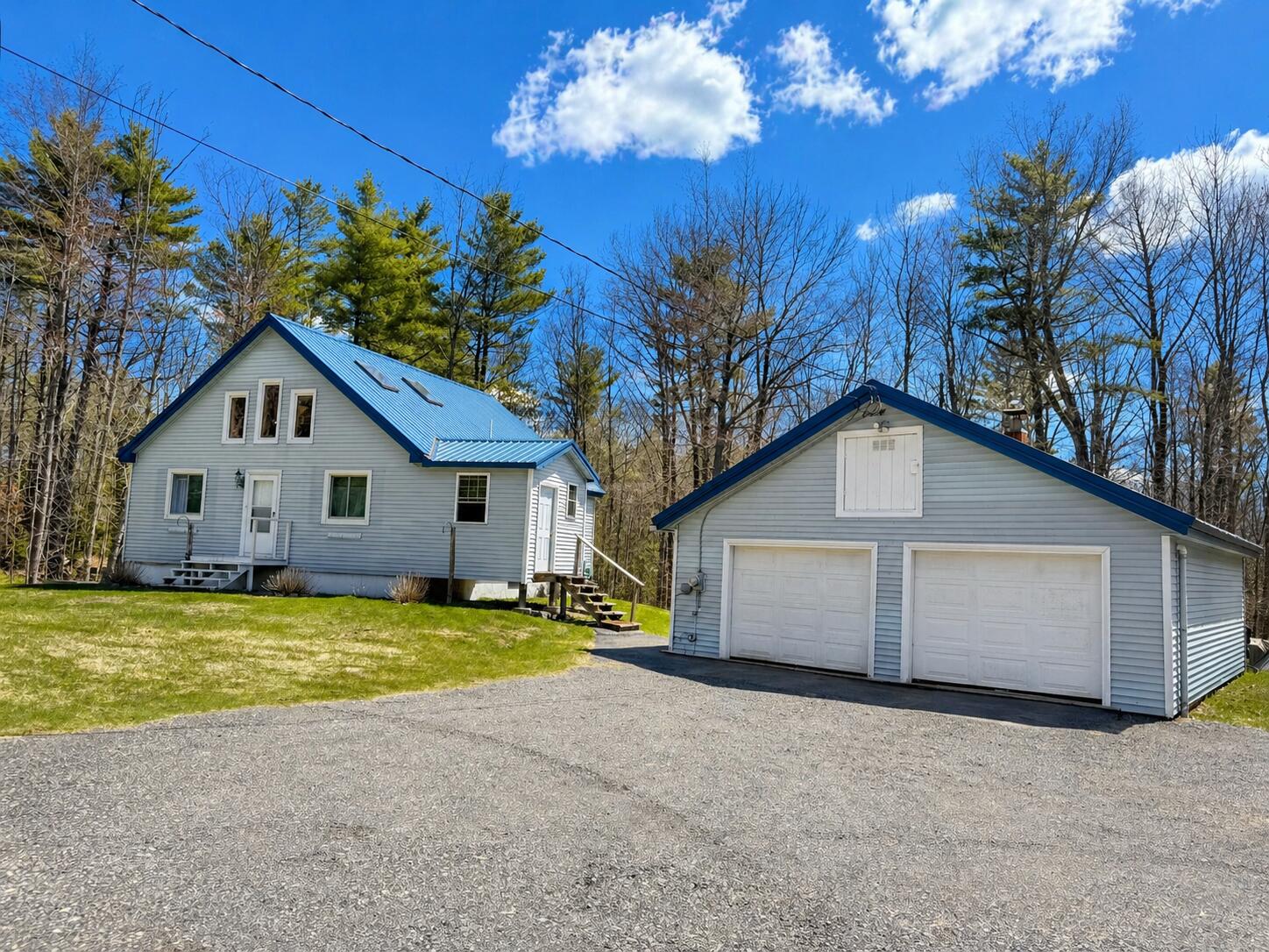 279 Fuller Road Carmel, ME 04419 - Photo 25 of 26 front of house with detached garage