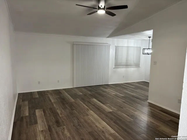 wooden floor in an empty room