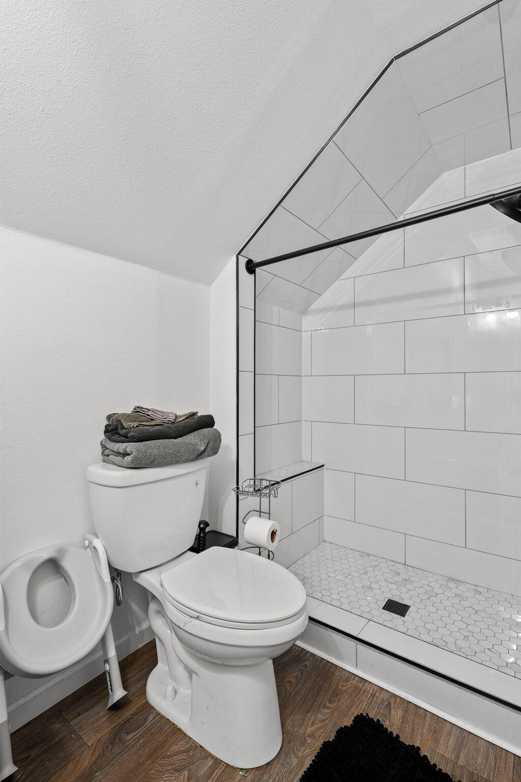 28093 Highway 44 Shingletown, CA 96088 - Photo 13 of 42 a bathroom with a toilet and a shower