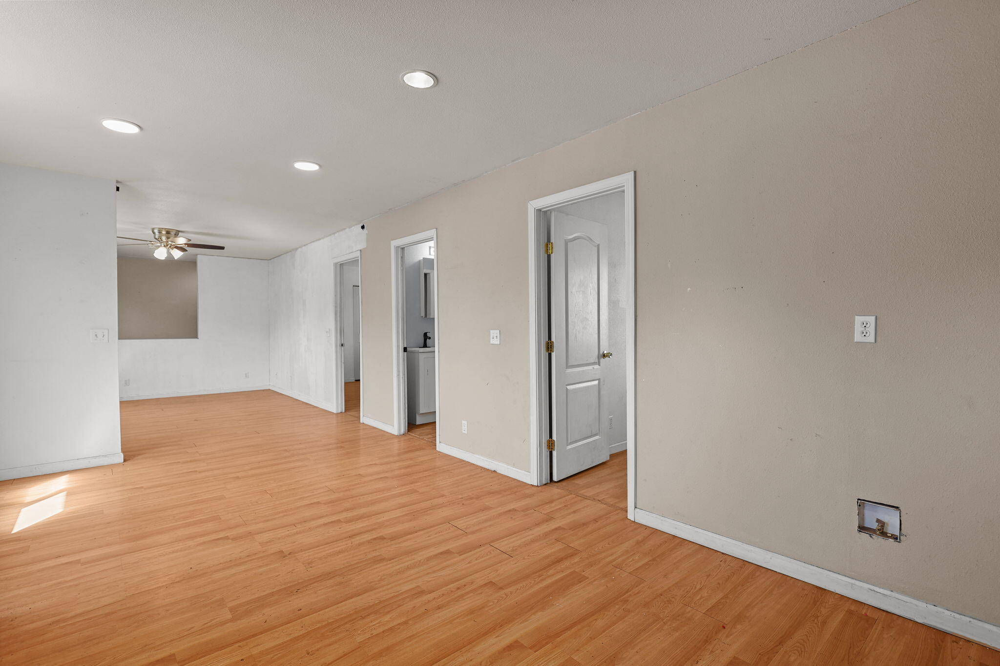 28093 Highway 44 Shingletown, CA 96088 - Photo 26 of 42 a view of empty room with wooden floor
