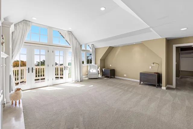 a view of livingroom with furniture and fireplace