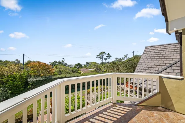 a view of front door of house