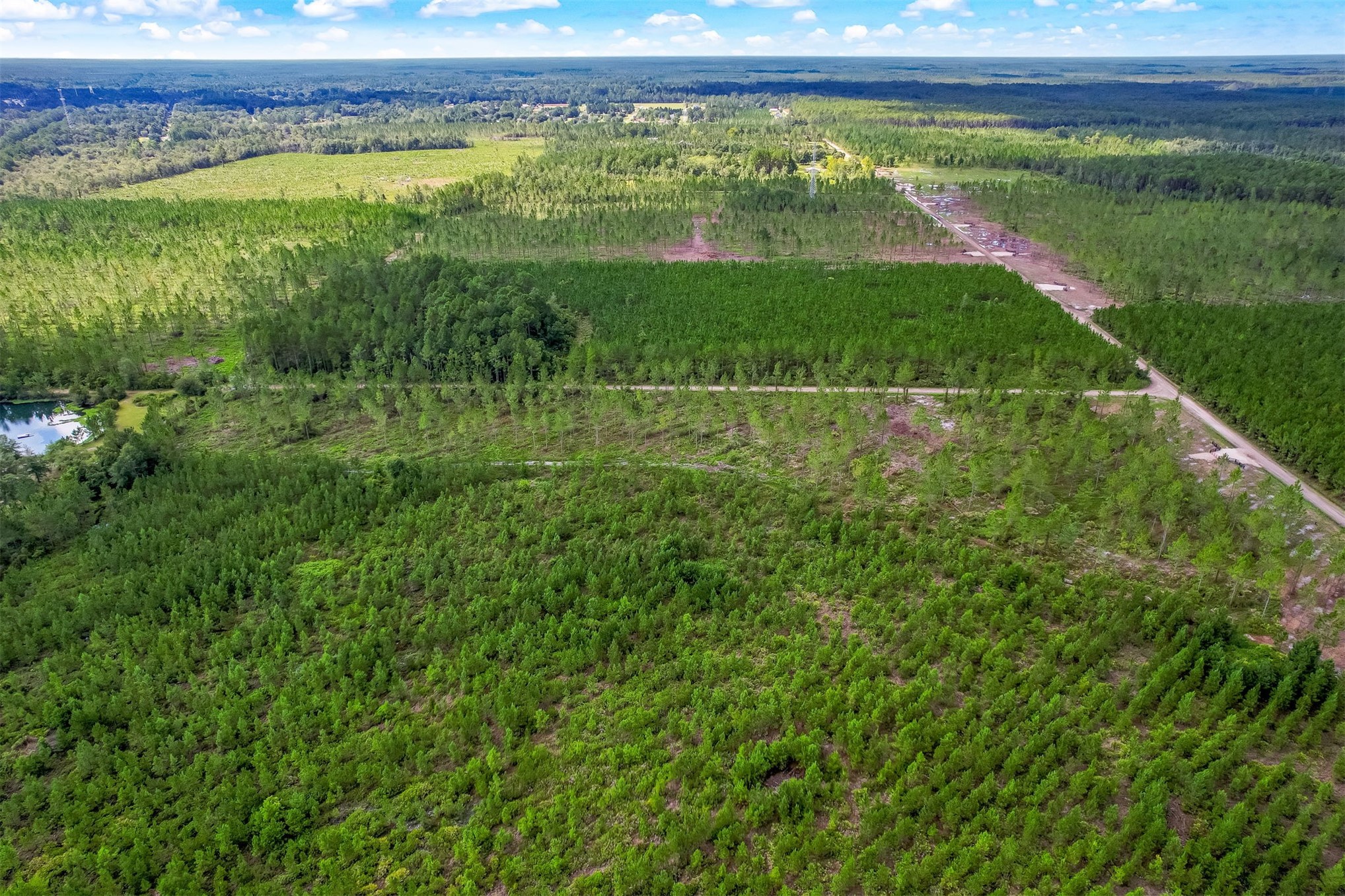 Lot 9 Georgia Street Hilliard, FL 32046 - Photo 13 of 14 a view of a garden with an outdoor space
