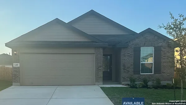 a house view with a outdoor space