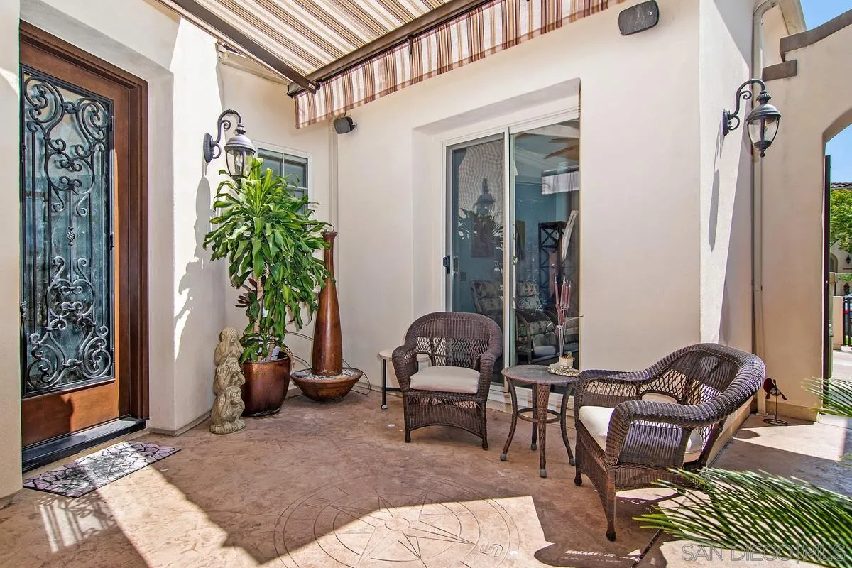 2080 Historic Decatur Road San Diego, CA 92106 - Photo 4 of 47 a backyard of a house with table and chairs