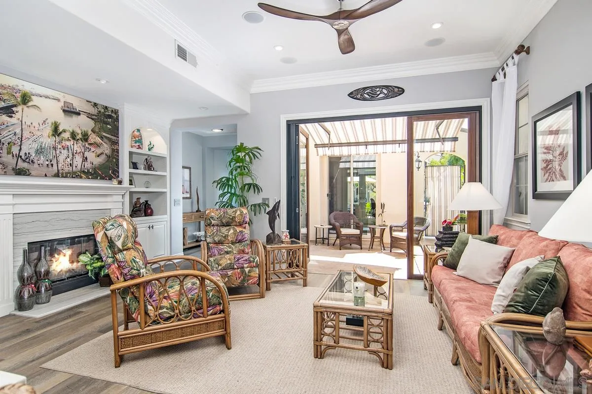 2080 Historic Decatur Road San Diego, CA 92106 - Photo 7 of 47 a living room with furniture and a large window