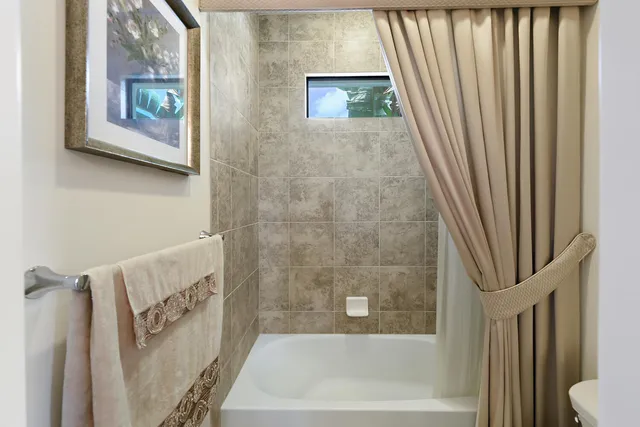 a view of a volley ball court