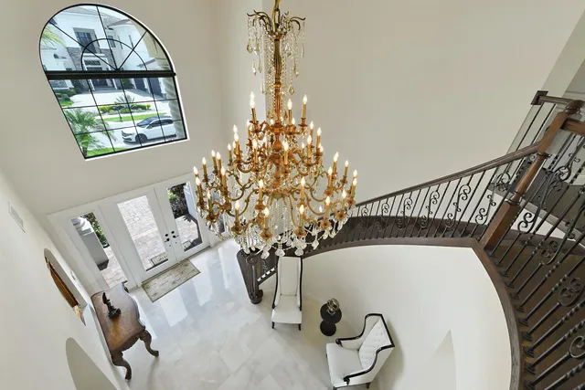 a view of lake with houses