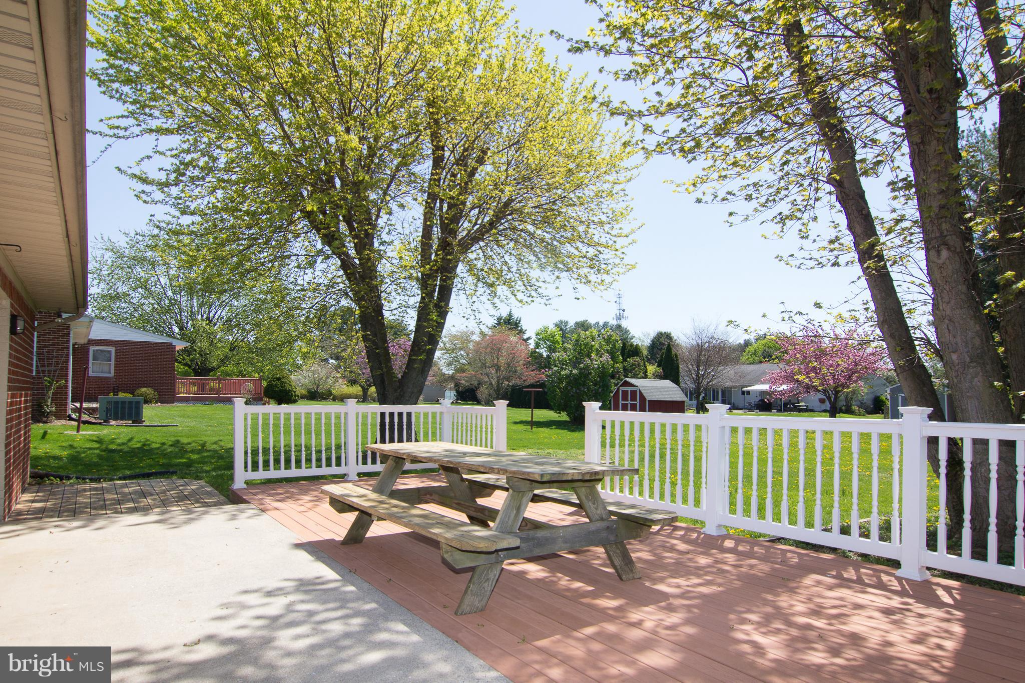 1731 Bollinger Road Westminster, MD 21157 - Photo 24 of 26 Large "Trex" Deck off Kitchen.