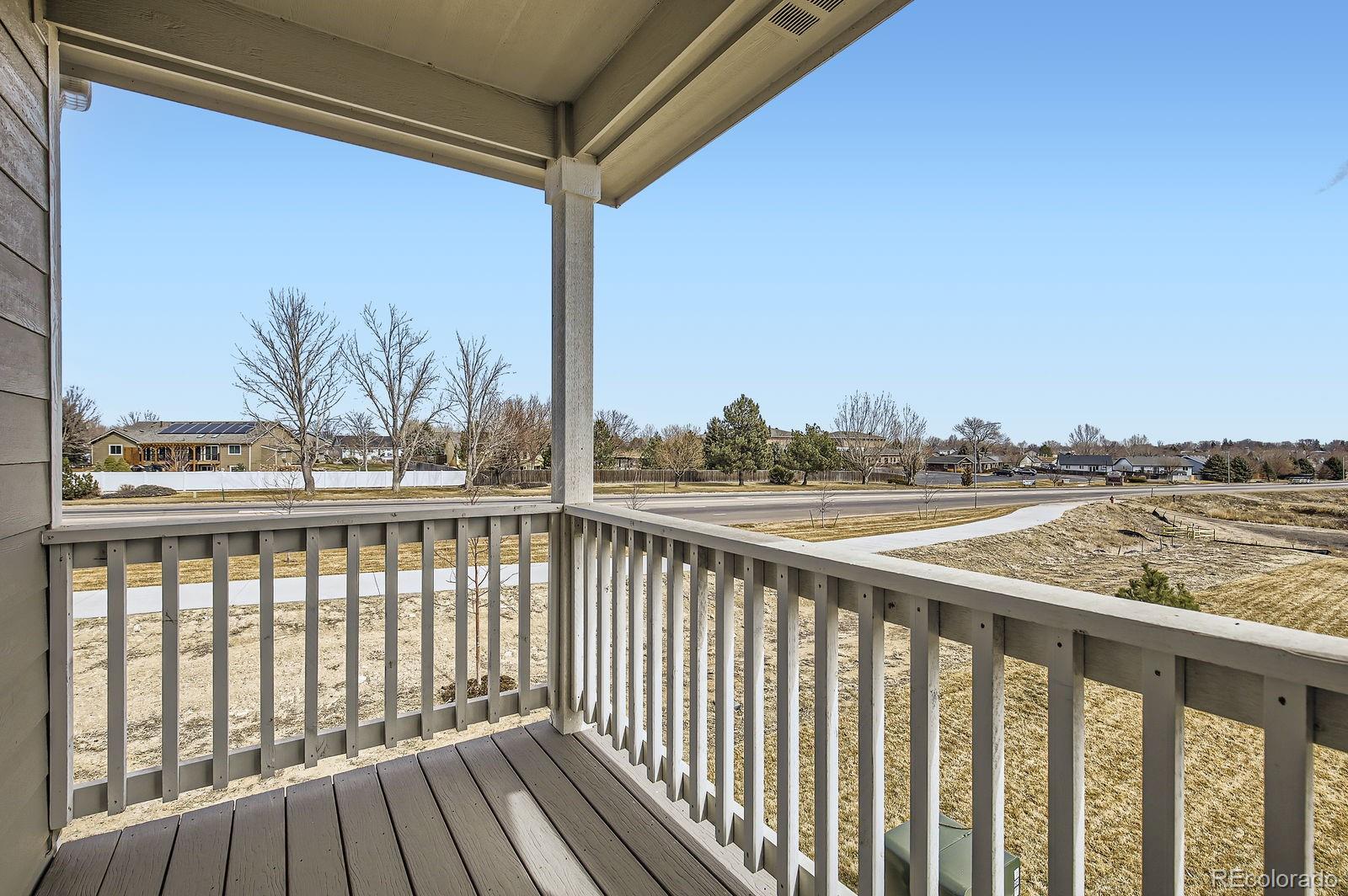 163 Robin Road Johnstown, CO 80534 - Photo 8 of 24 a view of city from a balcony