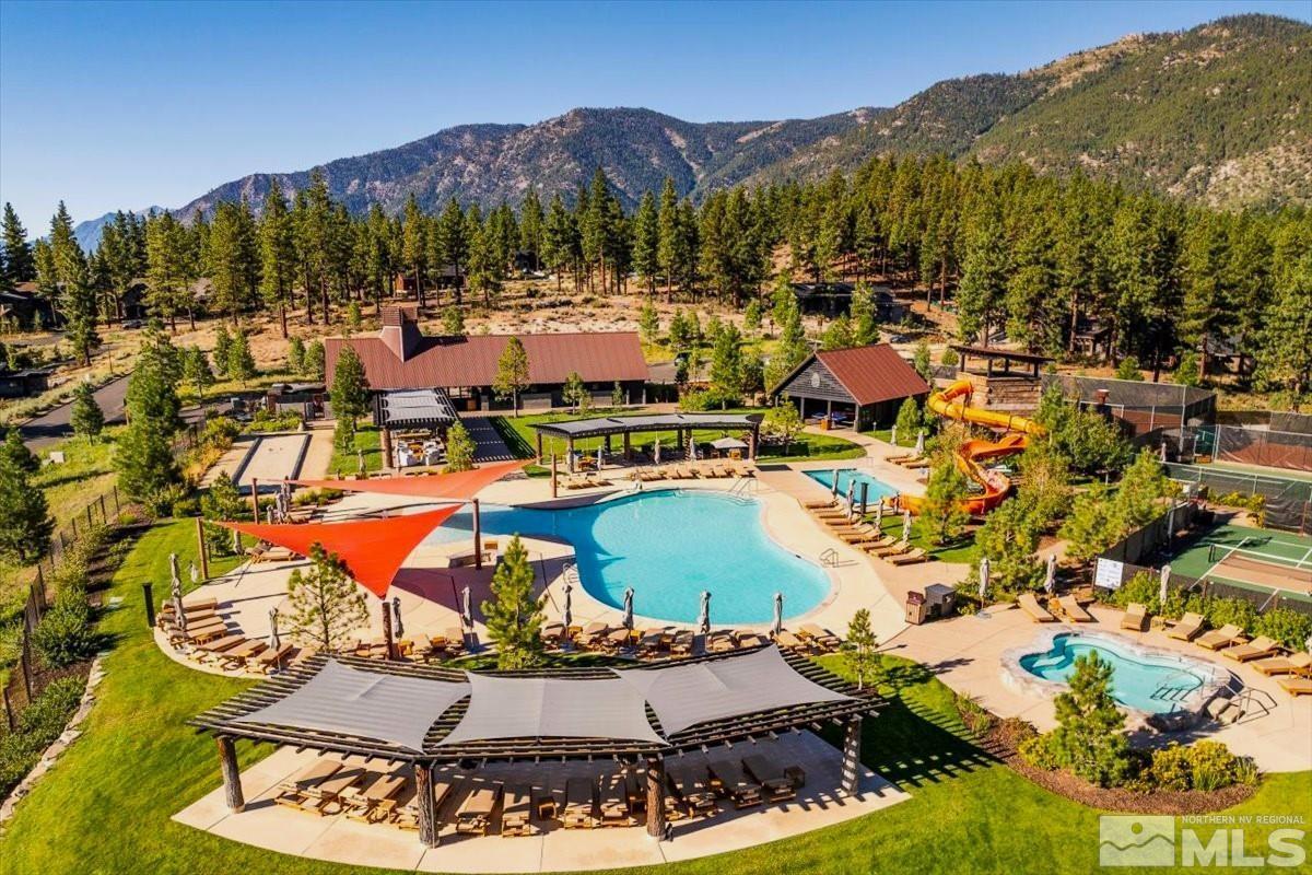 3237 Smt Cp Way, Unit C31 Carson City, NV 89705 - Photo 14 of 22 an aerial view of a house with a swimming pool yard and outdoor seating