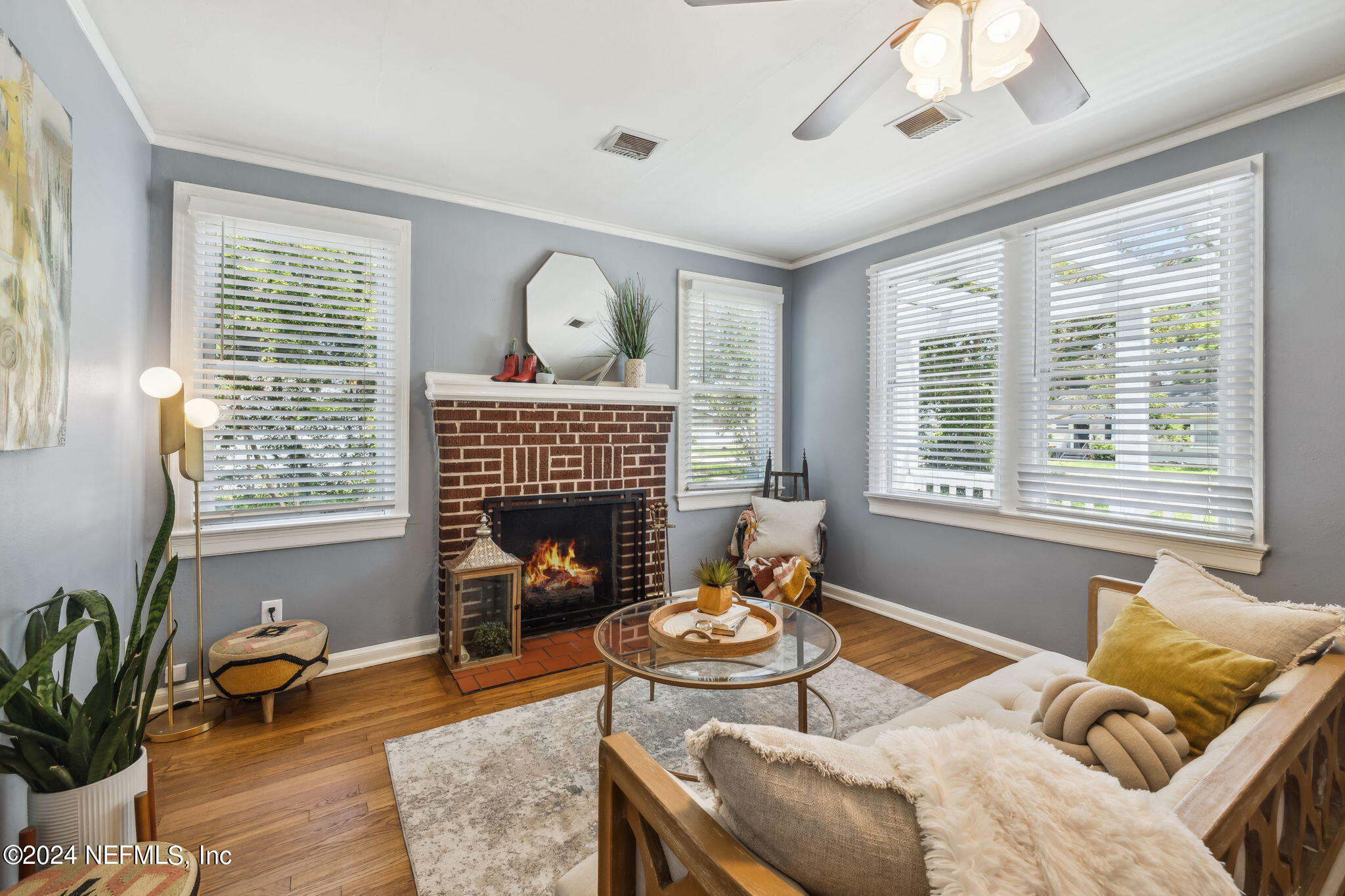 4720 Sunderland Road Jacksonville, FL 32210 - Photo 11 of 36 Fireplace
