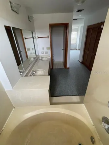 a view of water heater room