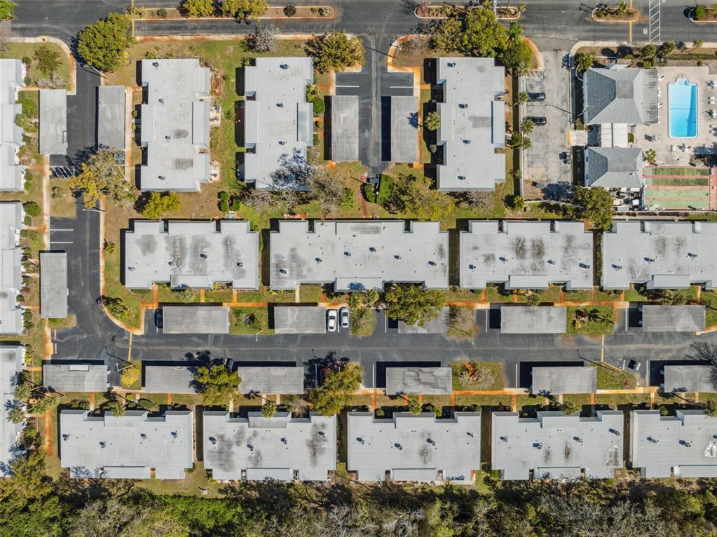 4222 Richmere Drive, Unit 4222 New Port Richey, FL 34652 - Photo 30 of 36 an aerial view of multi story residential apartment building