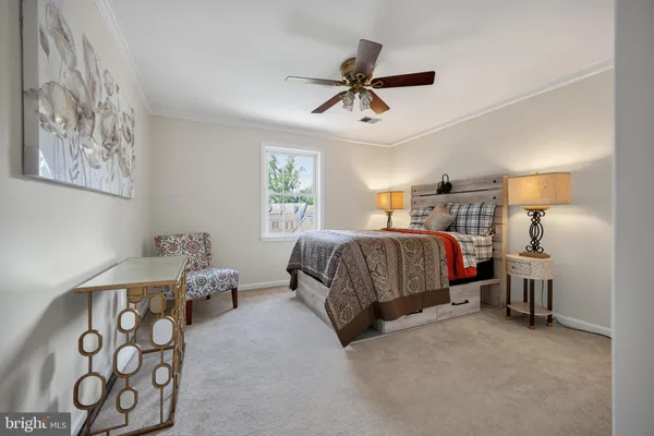 a view of a dining area with furniture