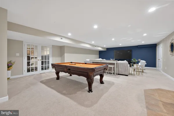 a view of a food mall next to a building