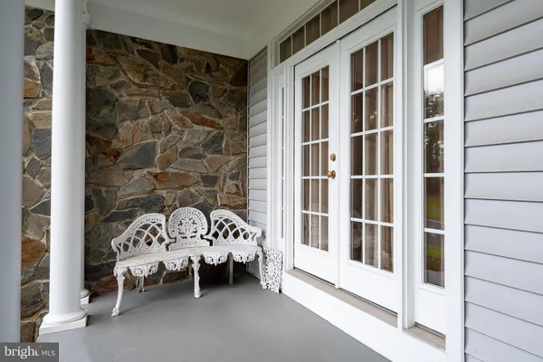 a living room with furniture and potted plant