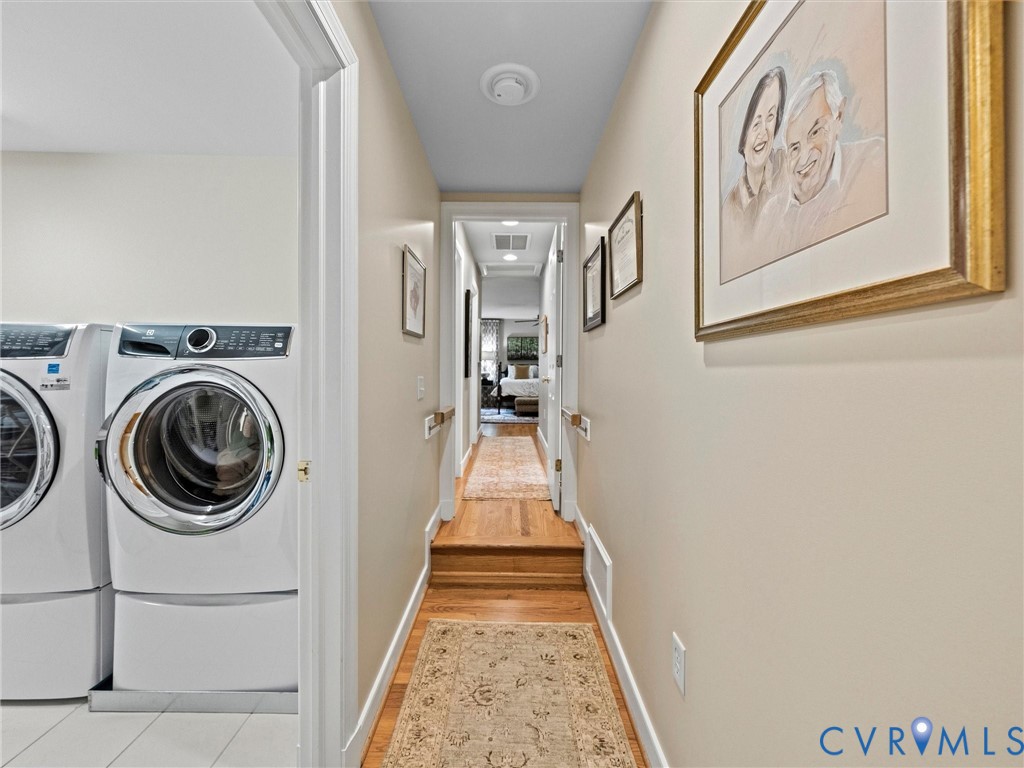 4428 Shirley Road Richmond, VA 23225 - Photo 48 of 70 Spacious second-floor laundry is in the hallway to