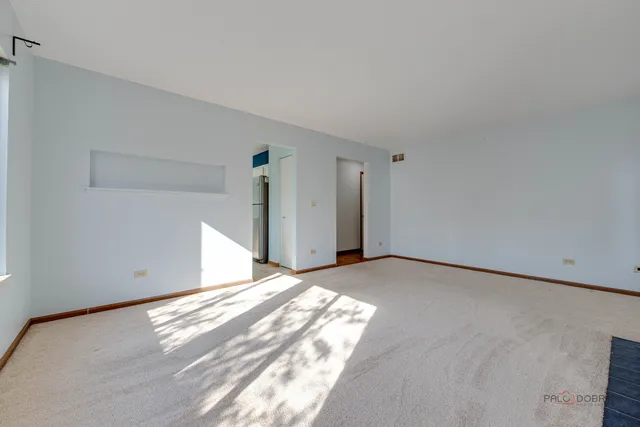 a view of empty room