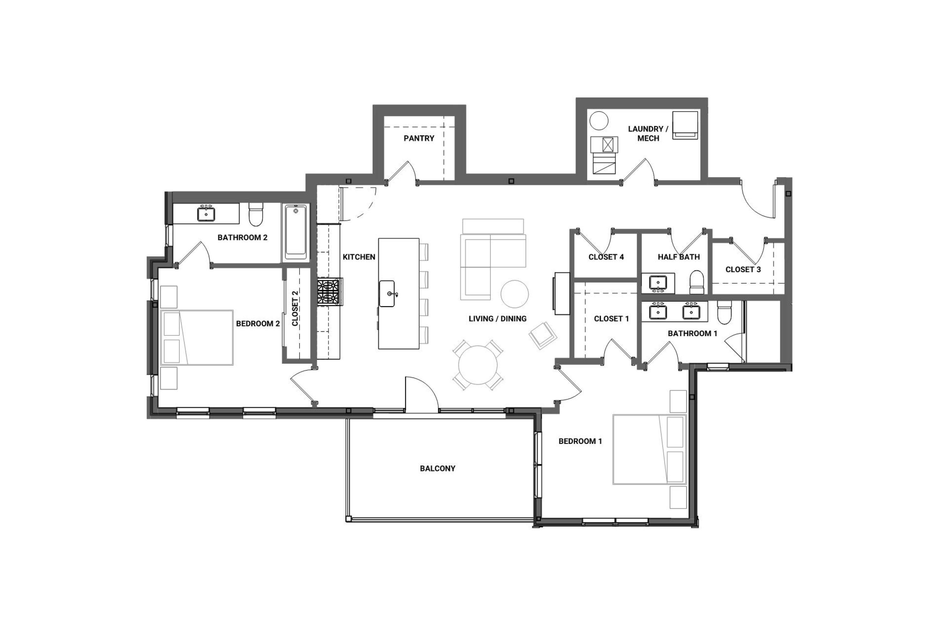 8180 Main Street, Unit 203 Dexter, MI 48130 - Photo 8 of 19 UnitLayouts4