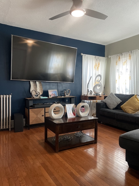 58 Brett Street, Unit 1 Brockton, MA 02301 - Photo 5 of 7 a living room with furniture and a flat screen tv