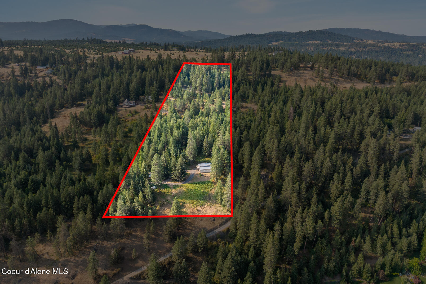 8142 West Ben Pointe Road Worley, ID 83876 - Photo 6 of 42 Aerial_BenPointeRd-5_Outlined