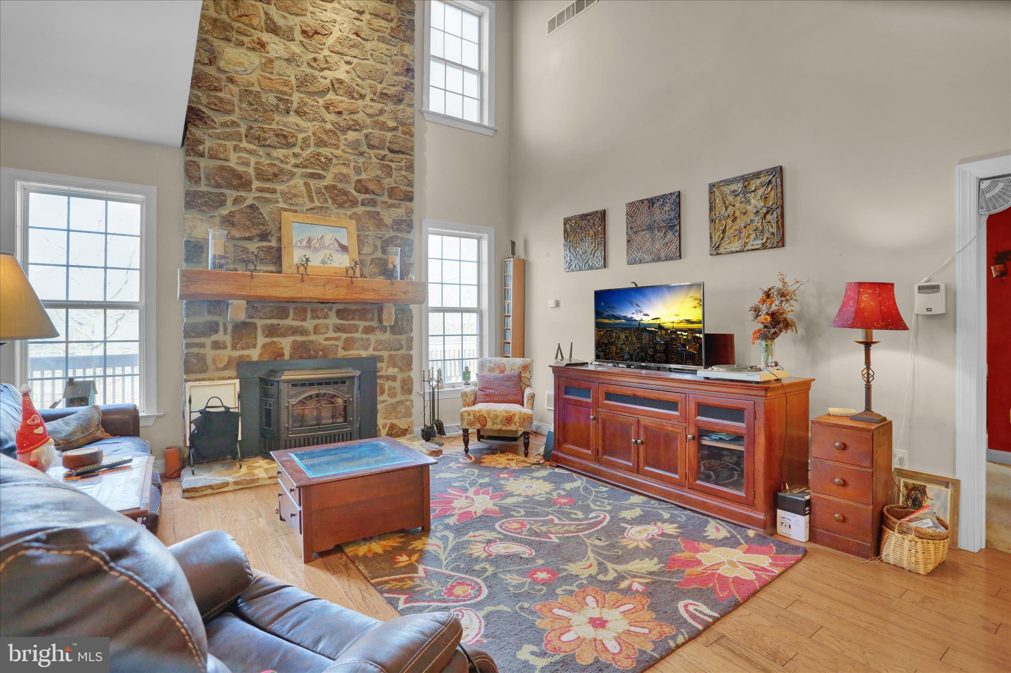 261 Sittler Valley Road Kutztown, PA 19530 - Photo 24 of 62 a living room with furniture and a fireplace