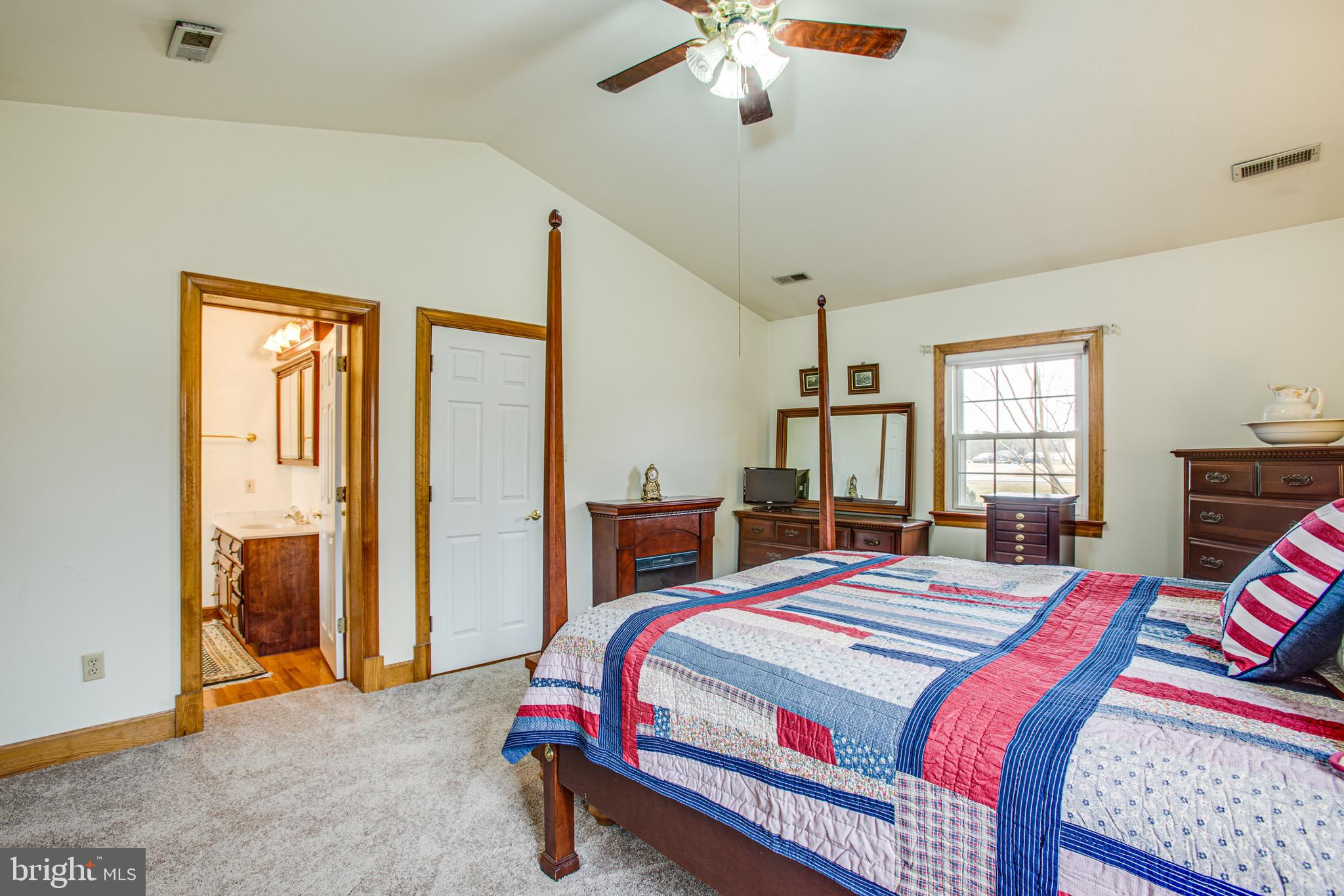 6273 Courthouse Road Spotsylvania, VA 22551 - Photo 14 of 36 Primary bedroom - gorgeous vaulted ceiling!