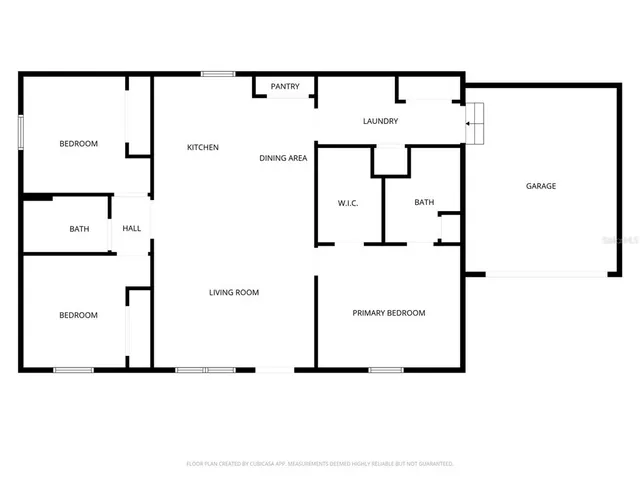 a picture of a floor plan