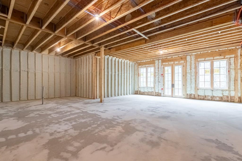 615 Hickory Flat Road Milton, GA 30004 - Photo 61 of 64 a view of an empty room with a balcony