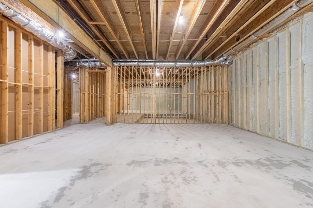 615 Hickory Flat Road Milton, GA 30004 - Photo 62 of 64 a view of empty room with wooden walls