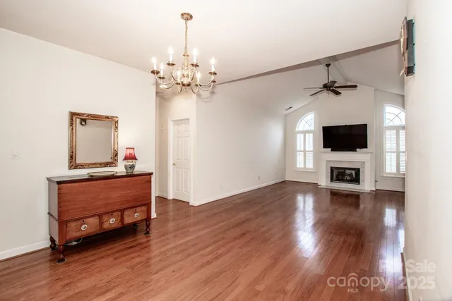 a view of a small space with racks on the wall