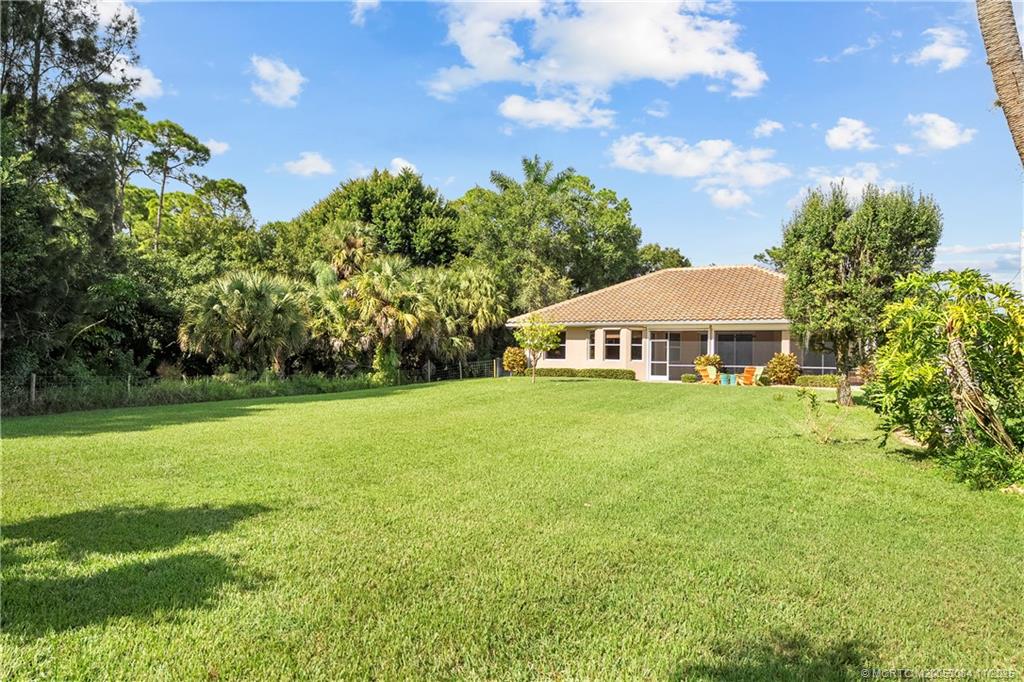 1234 Southwest Locks Road Stuart, FL 34997 - Photo 37 of 52 Huge Backyard