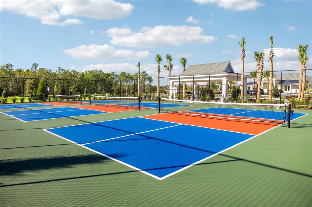 882 Liliana Drive Deland, FL 32724 - Photo 35 of 40 a view of an outdoor space and tennis court