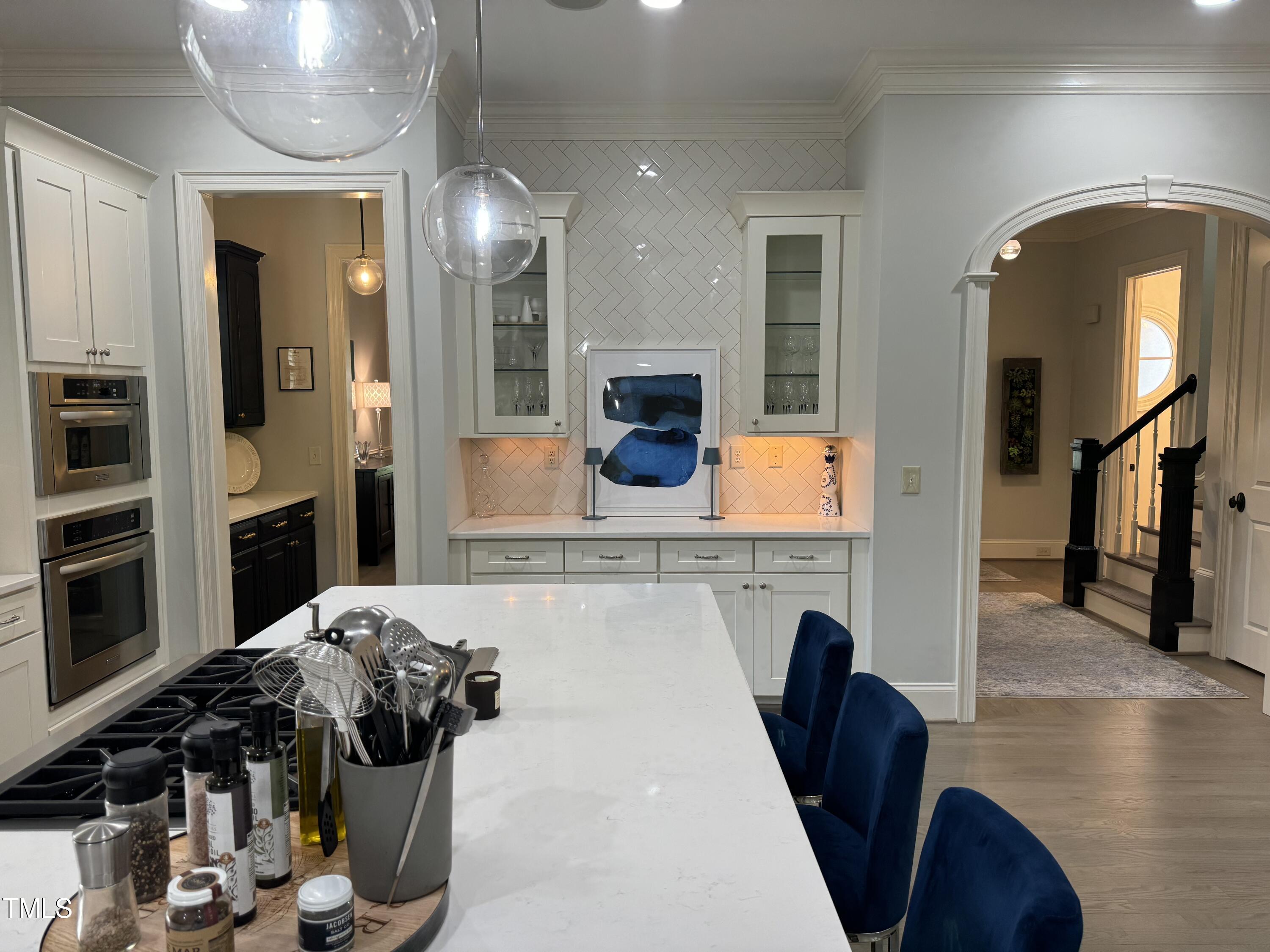 535 Guilford Circle Raleigh, NC 27608 - Photo 8 of 30 a view of a living room and dining room