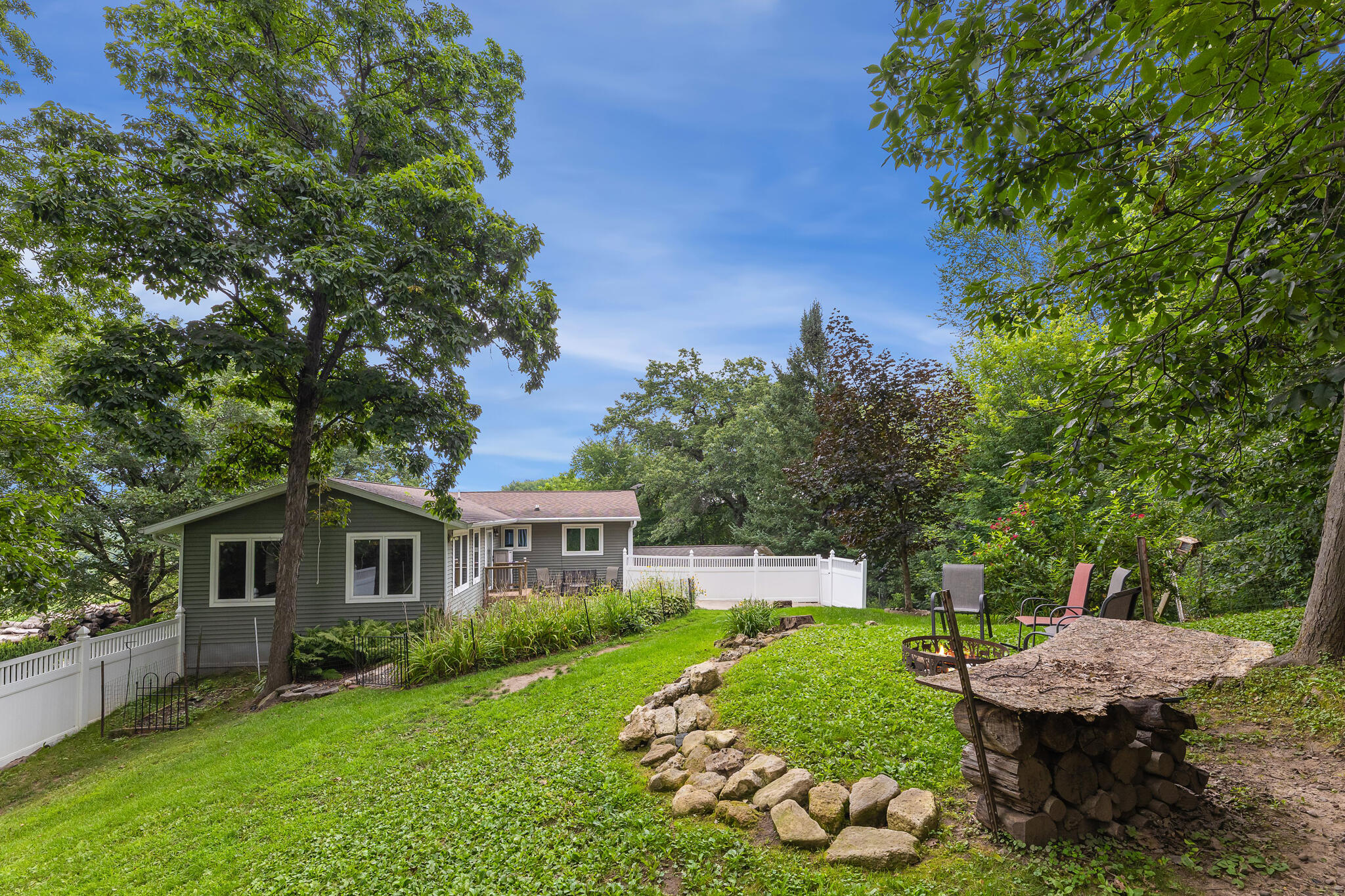 W5861 Mahlum Road Farmington, WI 54636 - Photo 26 of 26 26 BACK YARD
