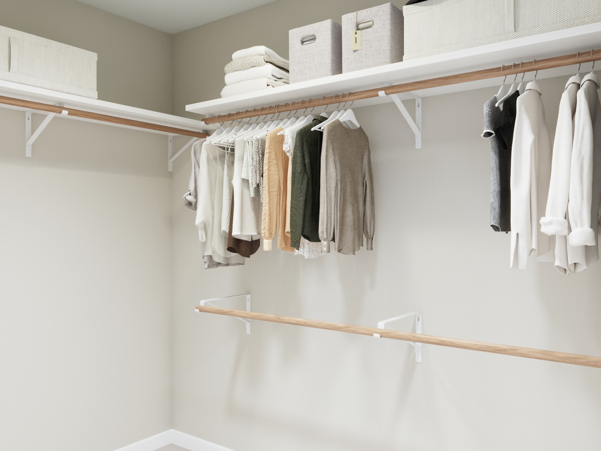 13674 Kit Run Splendora, TX 77372 - Photo 23 of 31 a view of walk in closet