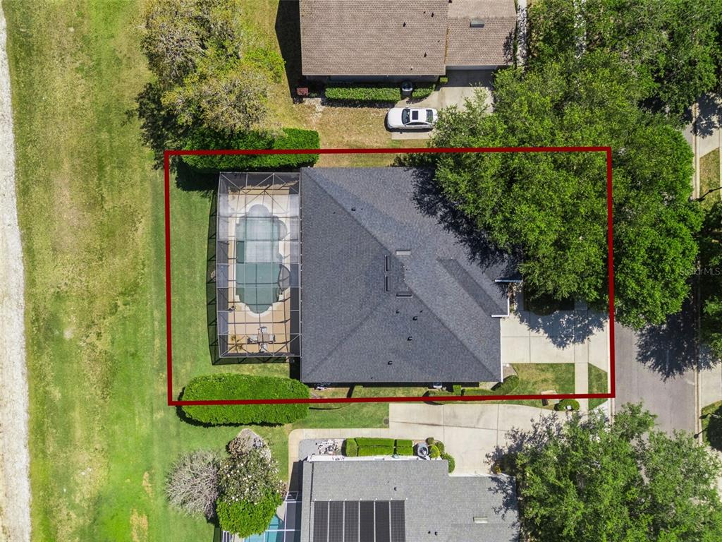 1584 Cherry Ridge Drive Lake Mary, FL 32746 - Photo 54 of 62 an aerial view of a house having yard